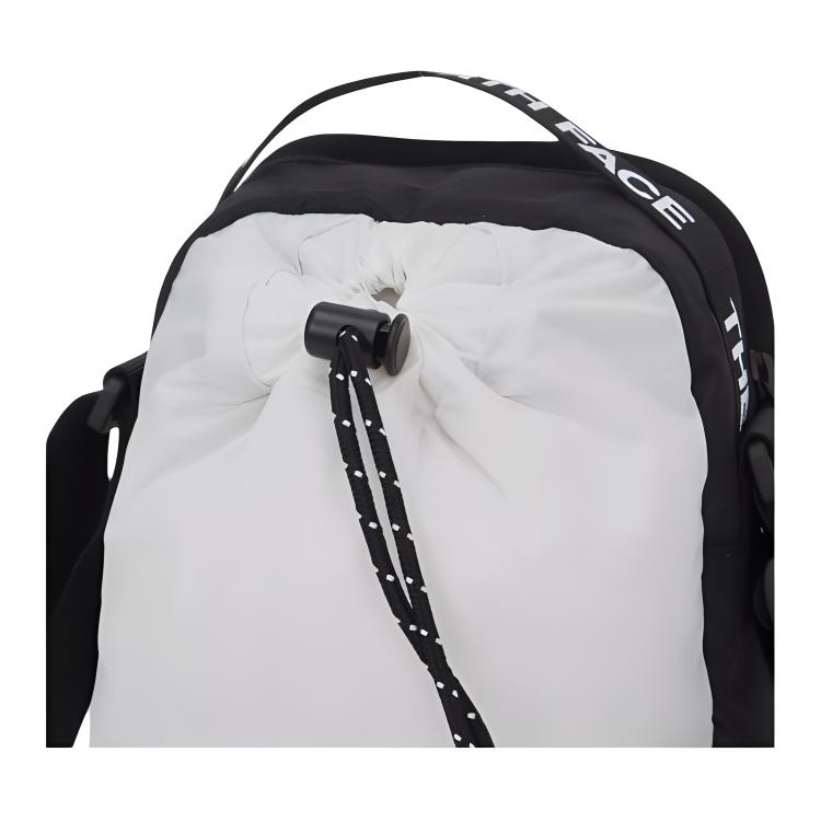 The North Face 2L Breeze Casual Sports Zipper Shoulder Bag Outdoor Unisex bags Black White NN2PQ04C