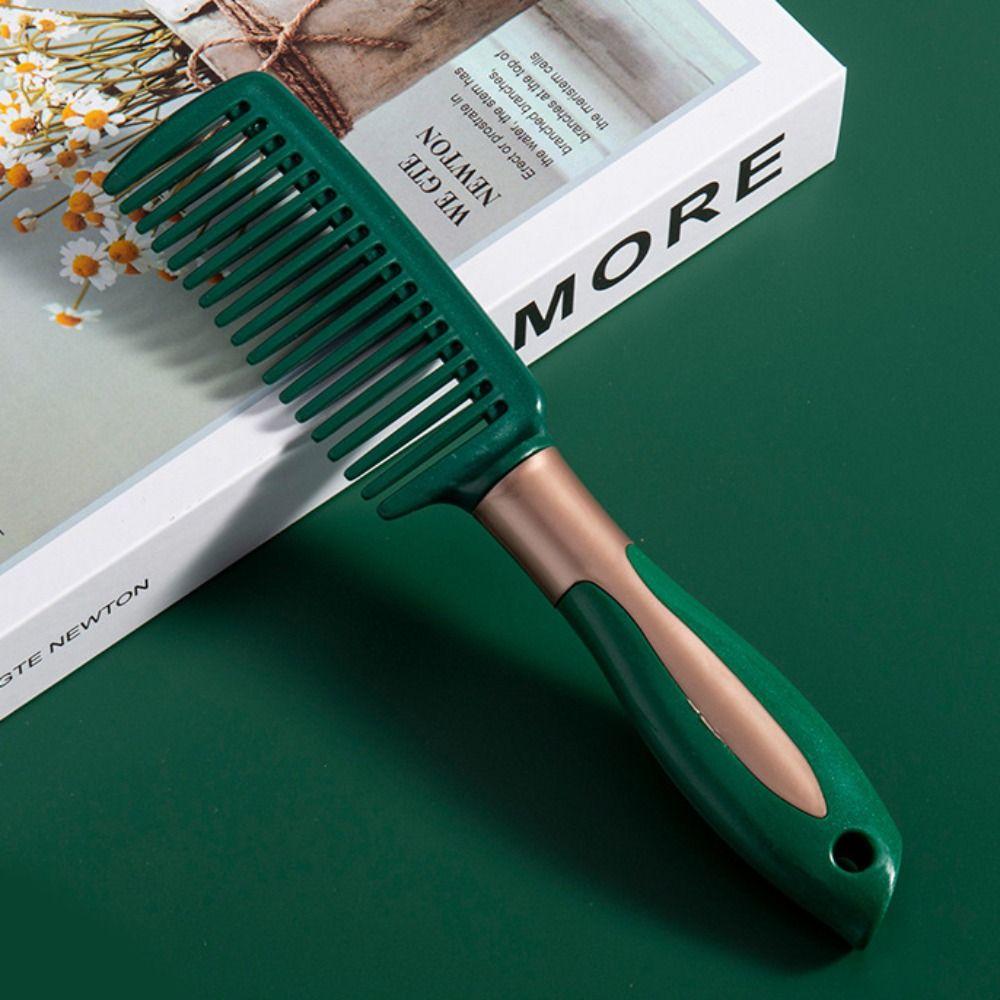 Dark Green Hairdressing Comb Anti-static Massage Comb High Quality Salon Hairbrush