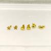 Simple Commuter Fashion Niche Design Mini Stud Earrings Women's Titanium Steel Ear Plug Versatile Temperament Ear Jewelry