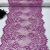 3m x 23cm French Eyelash Lace, Non-stretch Purple Chantilly Lace Trim for Bra, Underwear, Lingerie, Dress, Garment, Sewing & Crafting