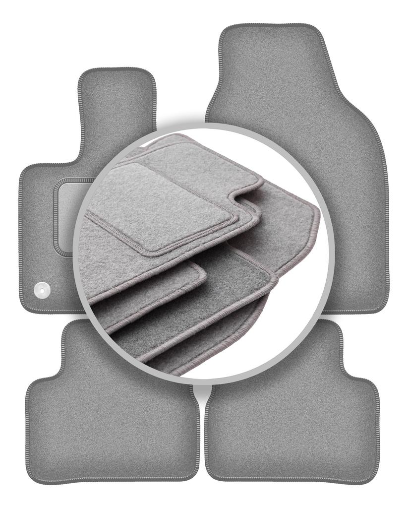 Graue Automatten für: Fiat E-500 / 500 Elektro-Schrägheck (2020-)