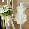 Soft Pet Summer Clothes Lace Cat Flying Sleeve Skirt Pet Supplies Pet Princess Dress  Summer