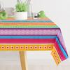 Mexican Theme Fiesta Party Waterproof Plastic Tablecloth Birthday Party Decor Kids Tablecloth Dining TableCover Kitchen Supplies