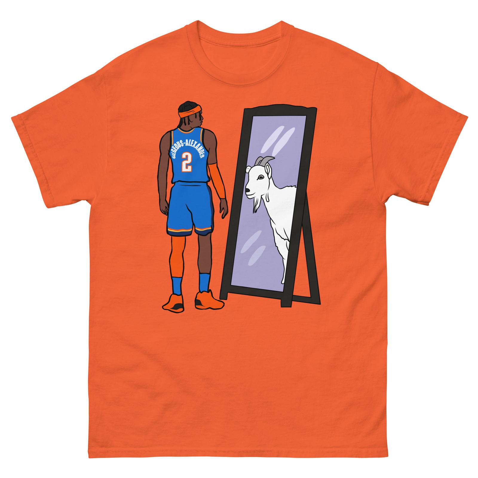 Shai GilgeousAlexander Mirror GOAT T-shirt S