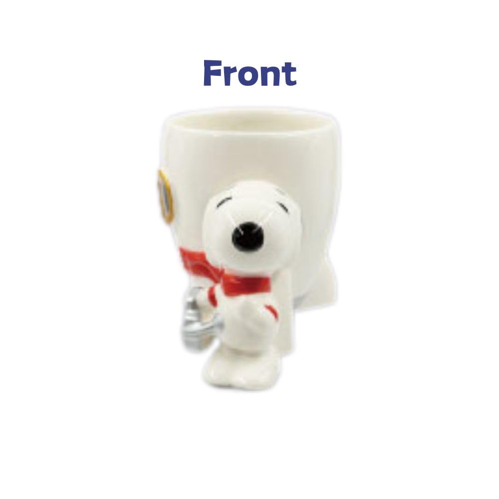 Marimo Craft SNOOPY Astronaut Pen W85 X H95 X Stand, Approx. D130mm, SPPS-080