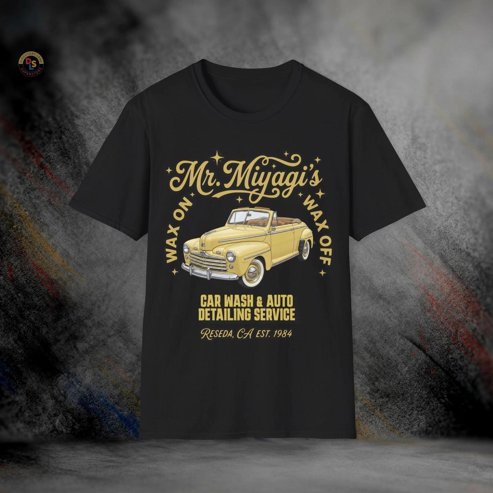 Mr. Miyagi s Car Wash & Auto Service T-Shirt | Softstyle Tee XXXXL