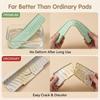 1pc Foldable Silicone Sink Splash Guard Drain Mat, Spill Proof Slope Water Diverter Pad,Ideal for Kitchen and Bathroom Sink Edge