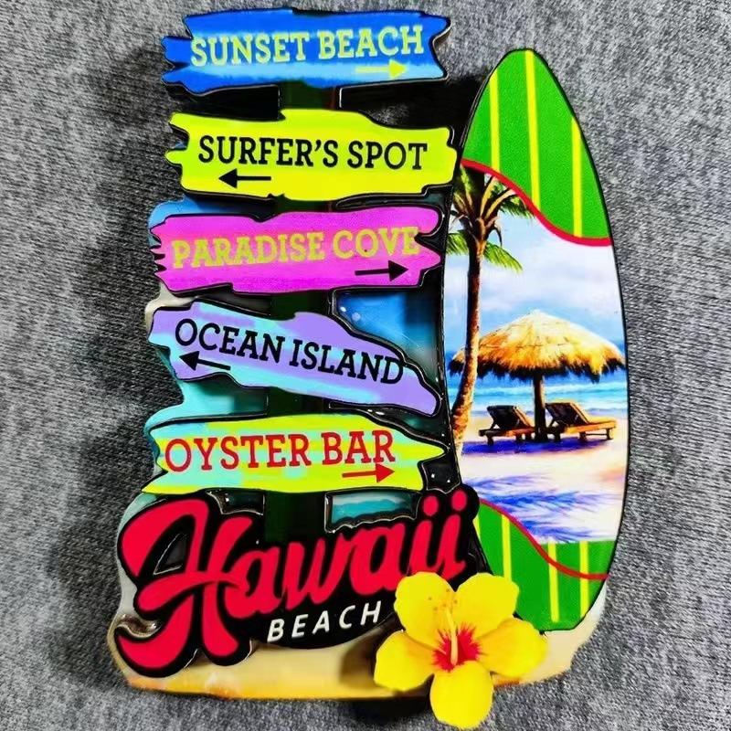 Wooden Fridge Magnets for Refrigerator Decor America India Thailand Australia Italy Netherlands Mexico Vantage Magnet Souvenir