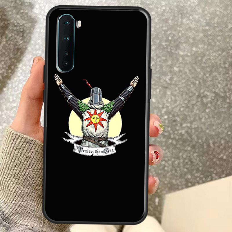 Praise the Sun Dark Souls Case For OnePlus 15R 13R 13T 12R 10T 15 13 12 11 10 9 Pro Nord 5 CE 4 3 2 Lite N20 N30 Coque