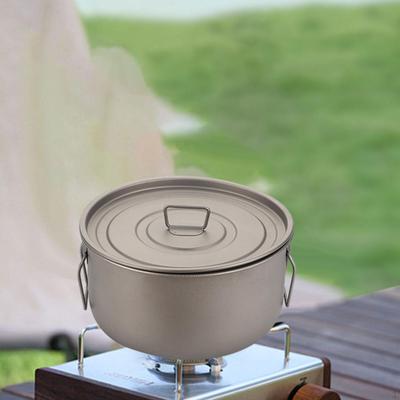 Outdoor Titan Topf Camping Kochen Set 1,8 L Leicht zu Reinigen Töpfe Und Pfannen Picknick Wandern