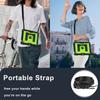 Tablet Case for iPad Air 11 (2025)/(2024)/iPad Air (2022)/(2020) Anti Drop PC + Silicone Cover with Kickstand Strap