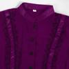 Women S Gothic Victorian Stand Collar Long Dress 3 Colors Halloween Costume