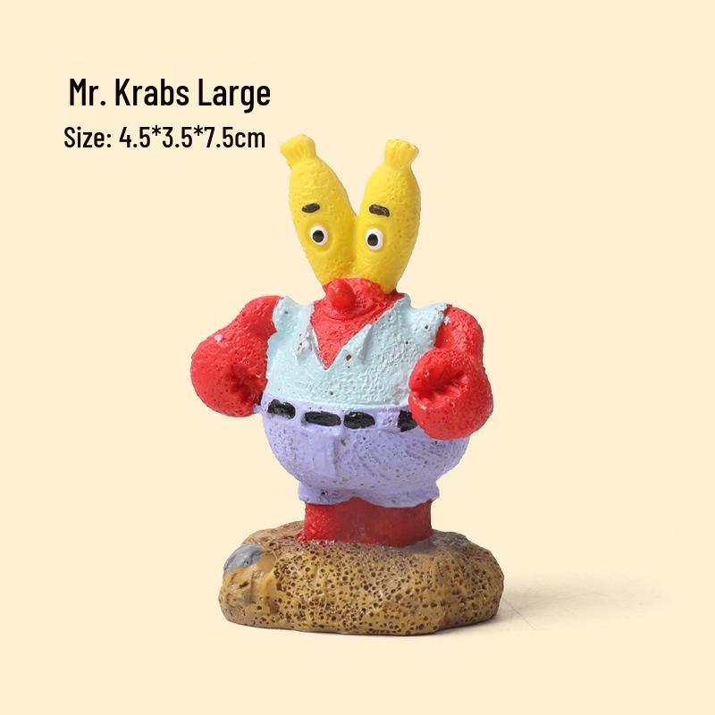 Ananas Huis Aquarium Decoratieset – Thema Figuurtjes en Decoraties van SpongeBob