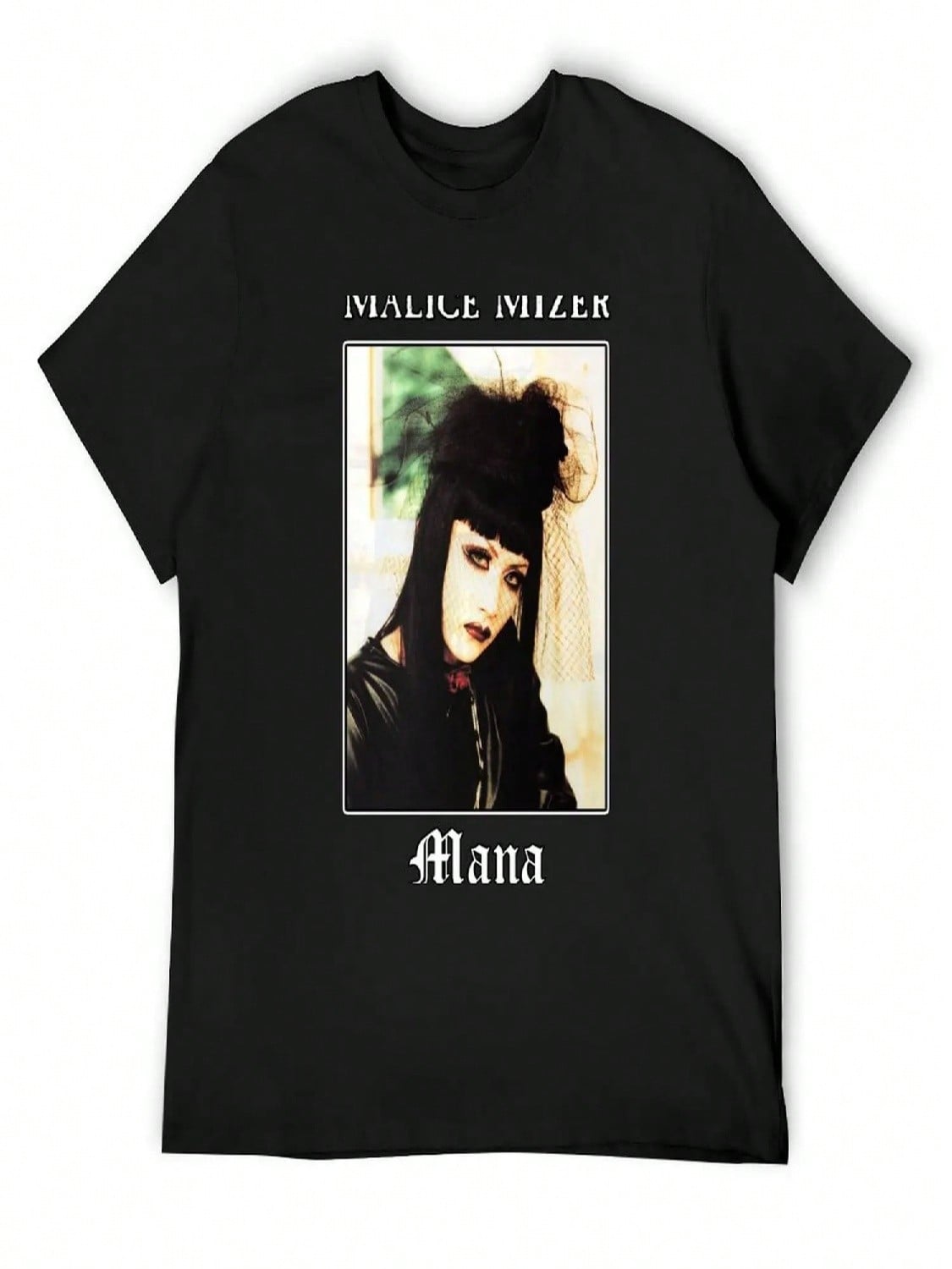 MALICE MIZER - Мана (Мана-Сама) - Японская Visual Kei Группа Футболка Тяжеловесы Топ унисекс Футболка S разноцветный