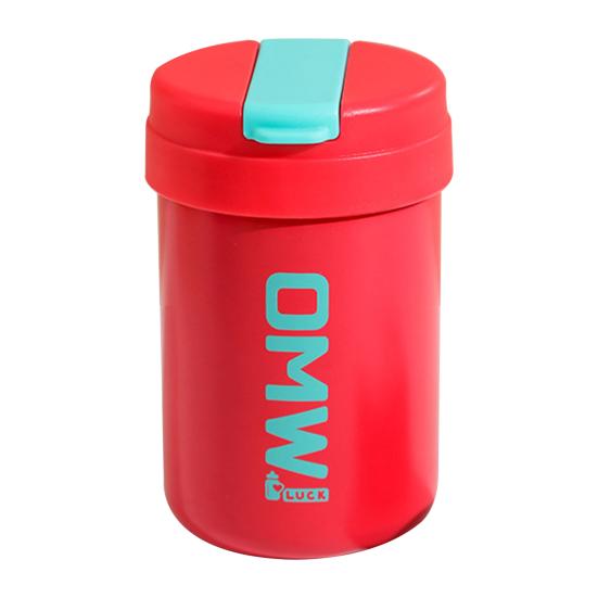 400ml Insulated Bottle Heat Resistant Leak-proof Sealed Portable Cute 304 Stainless Steel Vacuum Flask