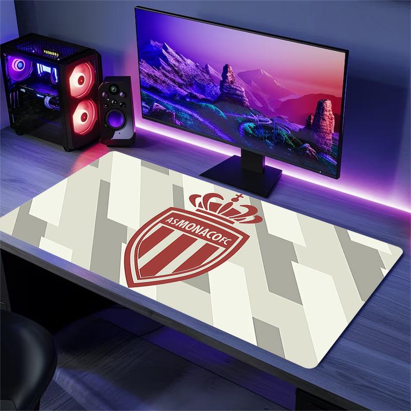 AS Monaco Print  Cushion Non-slip Laptop Tablet Big Mousepad XXL Mat Mini PC Playmat With Lock edge