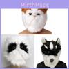 Elastic Plush Wolf Head Mask For Costume Parties And Festive Celebrations