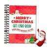 Efficient Holiday Card Holders Album With Santa Pattern Office Christmas Gift Organizers For Creative Gift Presentations