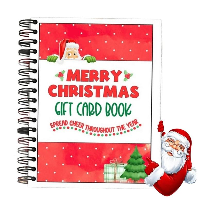 

Efficient Holiday Card Holders Album With Santa Pattern Office Christmas Gift Organizers For Creative Gift Presentations 1