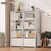 Simple Multi-layer Floor-standing Bookshelf: Narrow Corner Storage Rack for Living Room