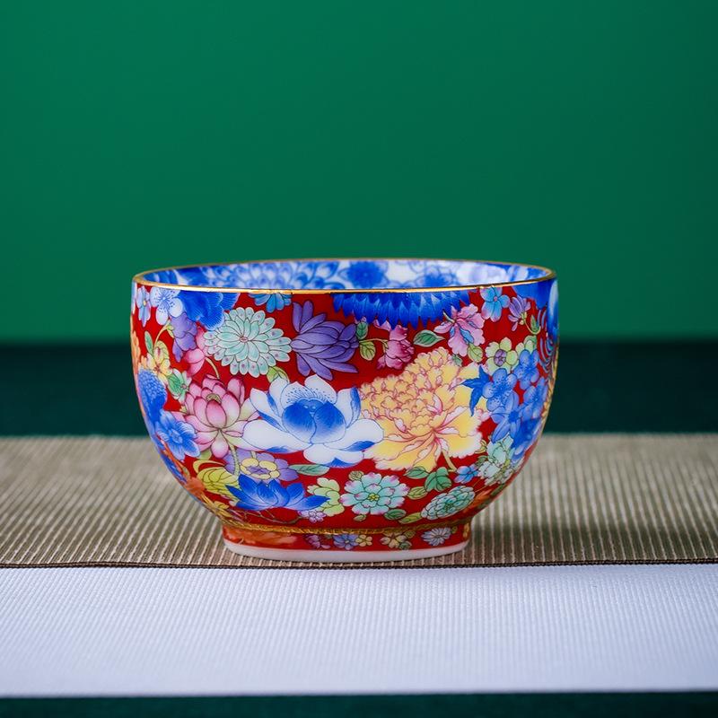 Unusual Aesthetic Jingdezhen Porcelain Ceramic Tea Cup Teeware Teware Handmade Mug Glaze For Puer Kung Fu Oolong Tieguanyin
