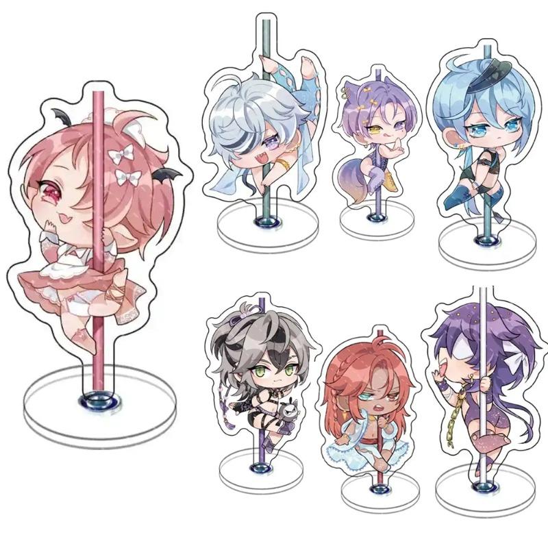 Creative Cartoon Game Anime NU: Carnival Love Pop Acrylic Stand Aster Figure Eiden Statue Garu Desk Ornaments Fans Collect Gifts