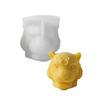 3D Tigers Head Candle Molds Halloween Silicone Molds Scented Candle Resin Castings Molds for Home Decorations DIYs Craft