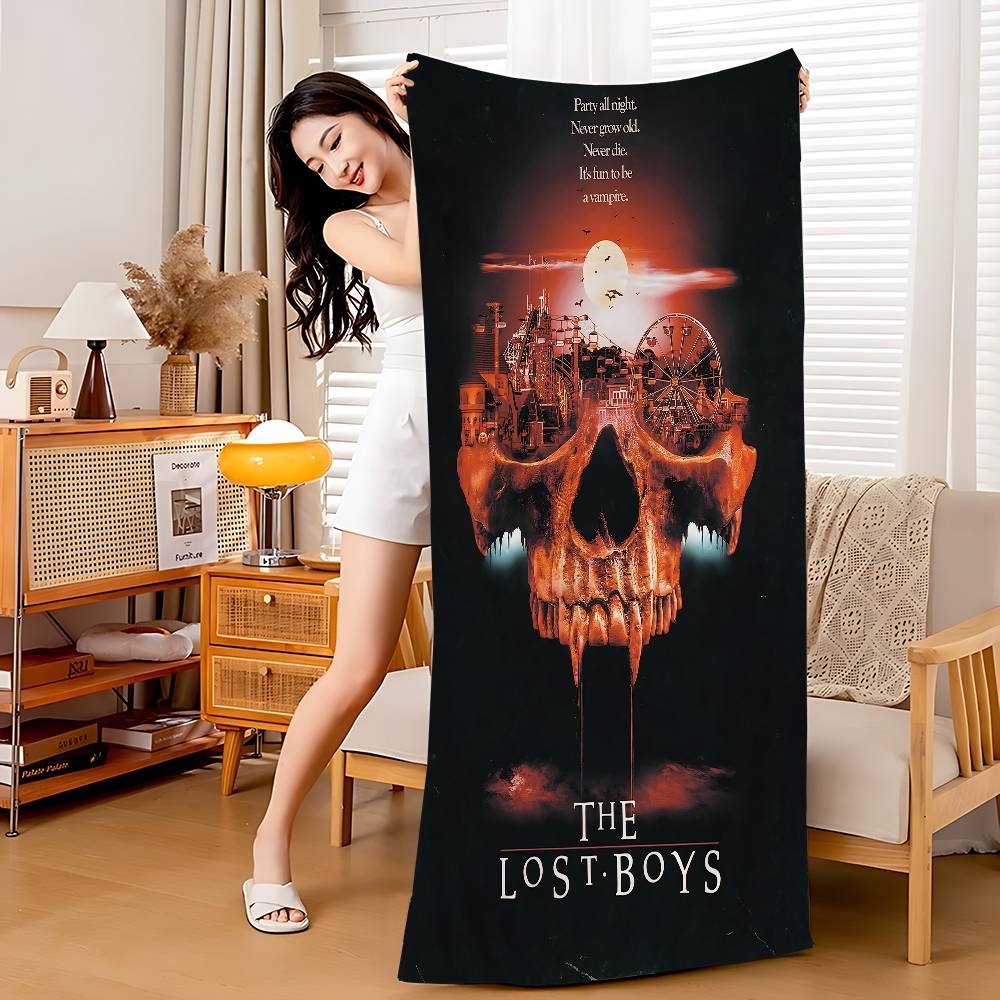 Lost Boys 1987 Movie Big Microfiber Beach Towels Quick Dry Towel Sand Beach Towels Pool Towel For Travel Swim Pool Yoga