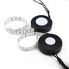 2M Automatic Retractable Round Plastic Tape Measure - 80 Inch for Bust, Waist, Hips, Height