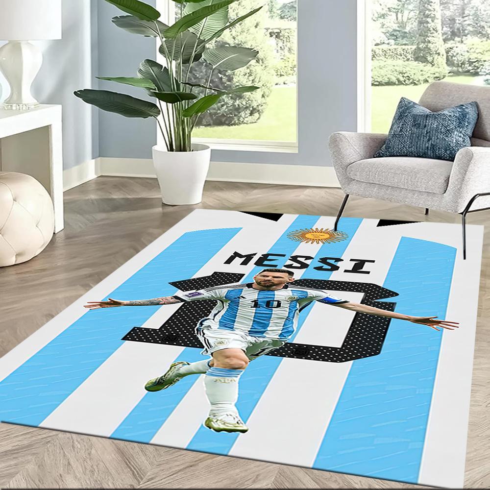 Argentina Football Celebration Square rugs are a great choice for living rooms, bedrooms, home décor, and as gifts.