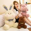 Stuffed Animal Plush Toys Rabbit Pig Bear Frog Tiger Birthday Gifts Decoration
