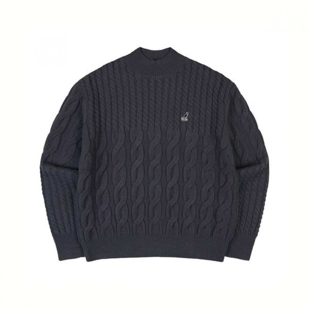 

Kangol Basic Cable Sweater Charcoal 1866 S