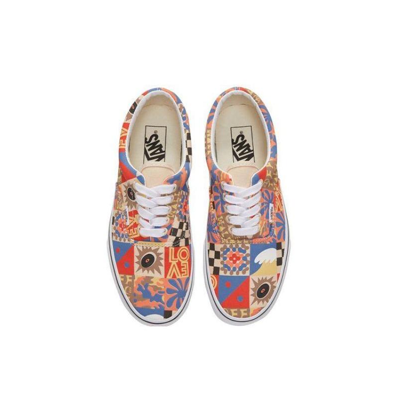 Vans Era Unisex Low-top Skate Shoes Blue Orange VN0A5JMLB2X