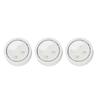 3Pcs Remote Control LED Light ABS Night Lamp Home Decoration for Cabinet Kitchen