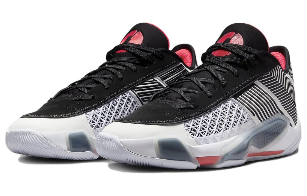 Jordan 38 Low White Siren Red Black FD2325-101