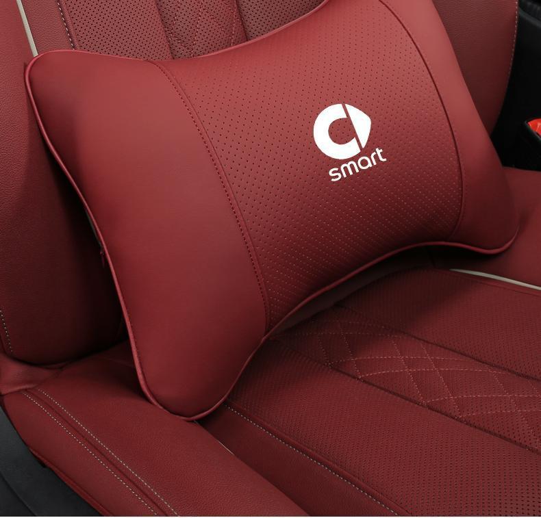 Mercedes Smart Car Headrest & Lumbar Support Cushion: Neck Protection & Hugging Pillow for Elf 1 Fortwo.