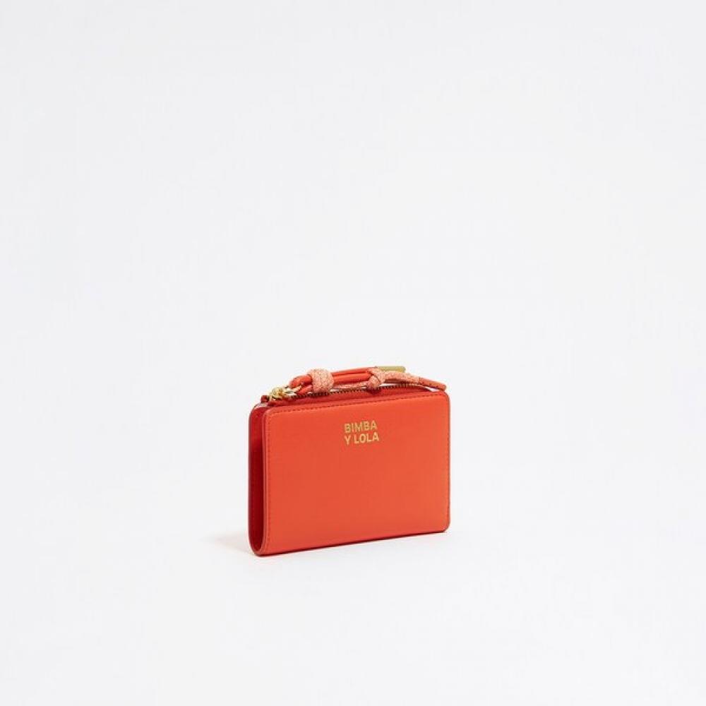 

Bimbaylola Acid Coral Leather Wallet B255aiv003rdf Red/FREE