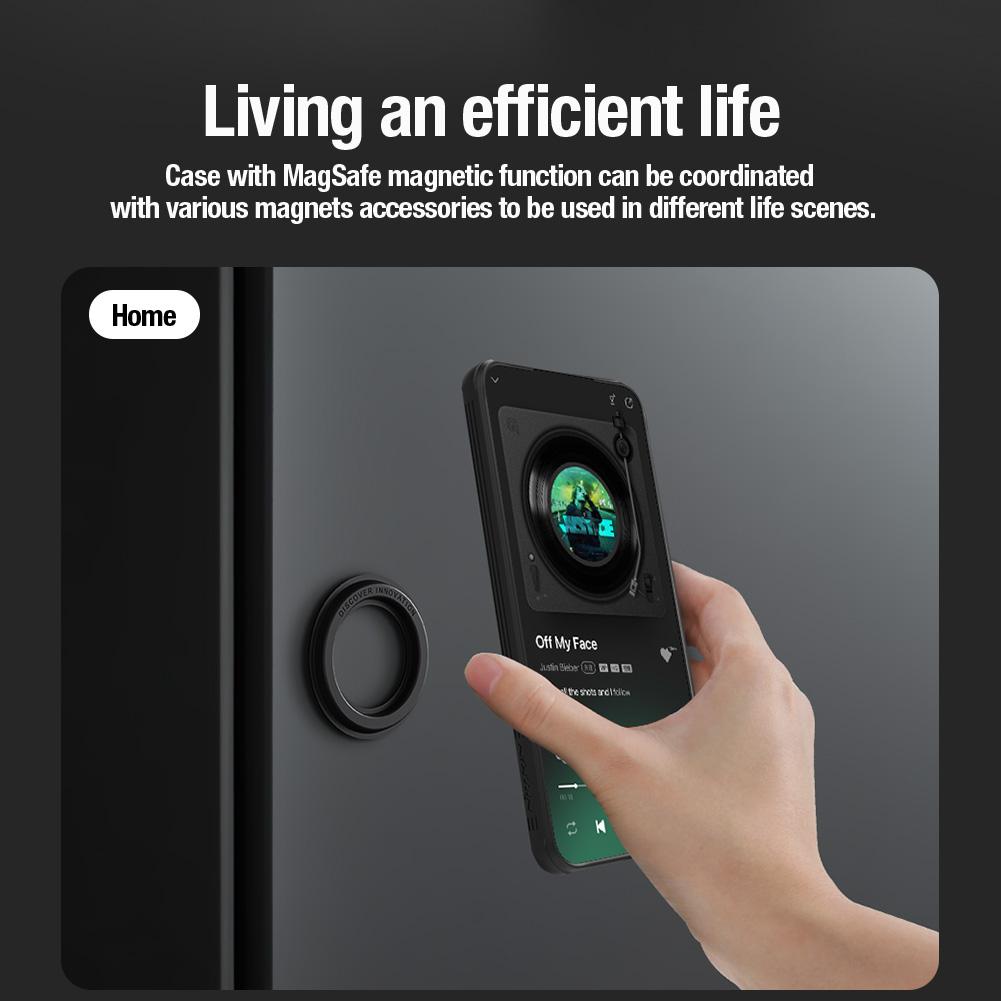 NILLKIN Til Samsung Galaxy A35 telefondeksel CamShield Pro Magnetisk kamerabeskyttelse bakdeksel
