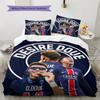 Set Copripiumino Trapuntato con Fantasia Parigi Copripiumino Federe Decorazione per la Casa Regalo di Compleanno (1 * copripiumino + 2 * federa, senza nucleo)