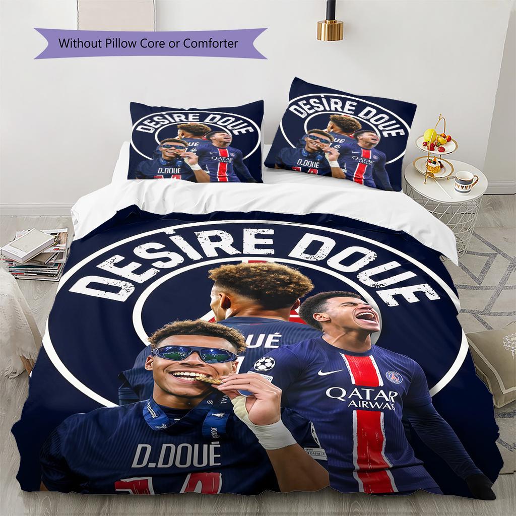 Set Copripiumino Trapuntato con Fantasia Parigi Copripiumino Federe Decorazione per la Casa Regalo di Compleanno (1 * copripiumino + 2 * federa, senza nucleo)