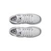 Air Jordan 1 Low GS Georgetown Dziecięce Sneakersy Szare Białe Neutralno-Szare 553560-146