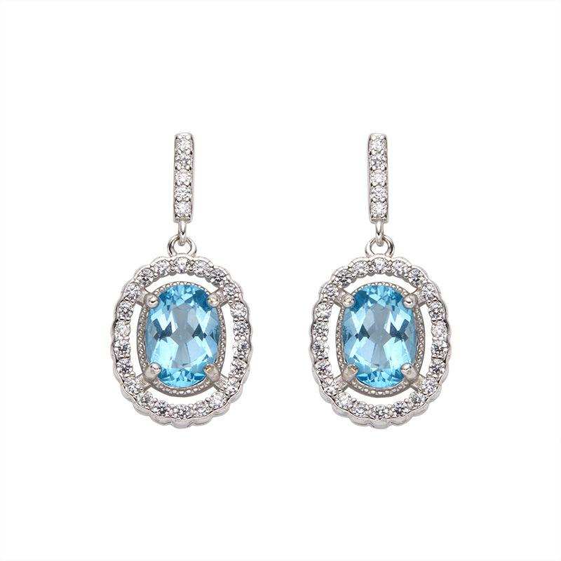 Orecchini a Bottone in Argento Sterling S925 Placcato Oro 18K Colore Naturale Ametista Tesoro Orecchini di Lusso Leggero di Alta Gamma Non Sbiadiscono Gioielli Energetici
