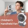 Bear Shape Desktop Mini Fan USB Rechargeable Portable Children's Handheld Fan Lightweight Quiet Operation Small Electric Fan