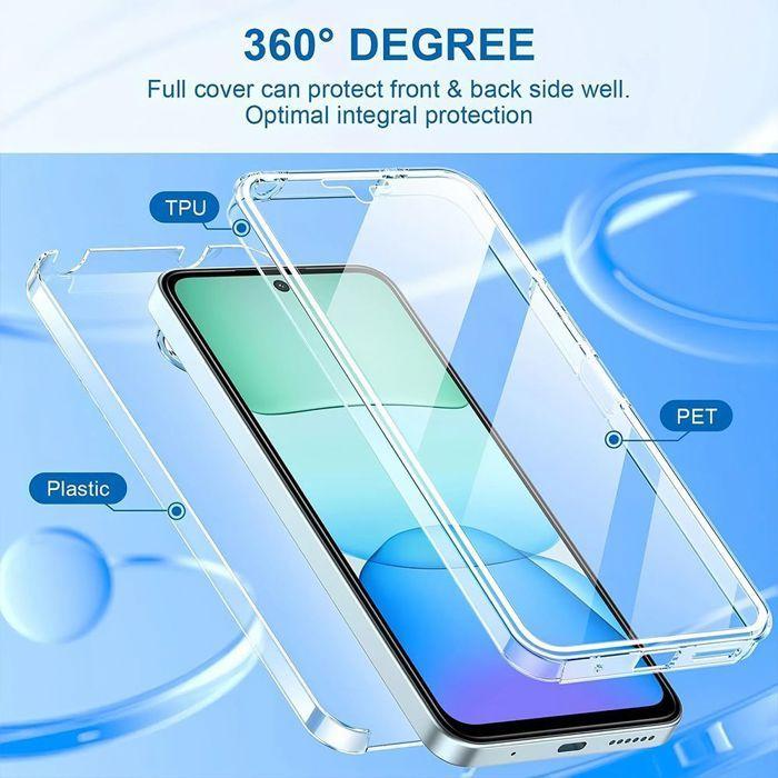 Coque 360 - BOOLING - pour Samsung Galaxy S26 Plus - Antichoc Transparent Silicone + PC