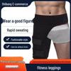 Adult Fitness Leggings with Protective Hip and Groin Support
