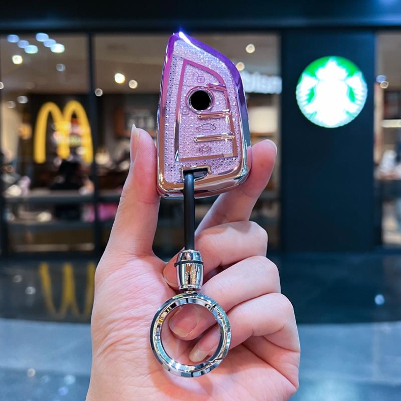 TPU Car Key Case Cover Shell Fob For BMW 1 3 5 Series F30 F20 F21 F31 F32 F34 F07 F10 X1 X3 G01 X4 G02 X5 F15 F16 M3 M4 Etc