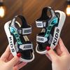 Atmungsaktive Sportsandalen Sommersandalen für Jungen Lässiger Strandschuh Bequeme Kinderschuhe mit weicher Sohle Modische rutschfeste Sandalen