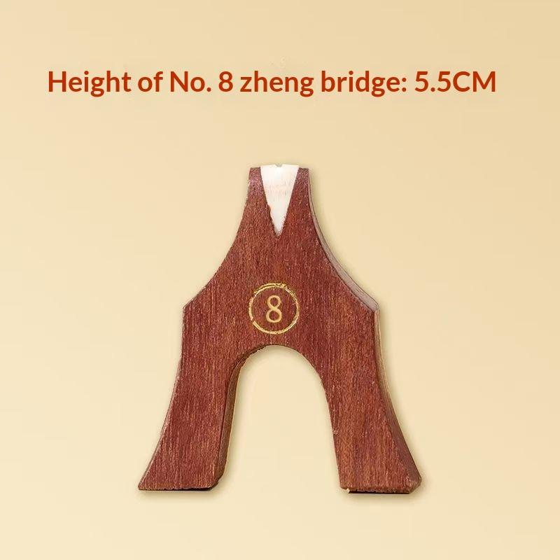 Chinese Guzheng Bridges Redwood Replacement Guzheng Bridge Anti-Slip String Code Support Professional Guzhengs Accessories