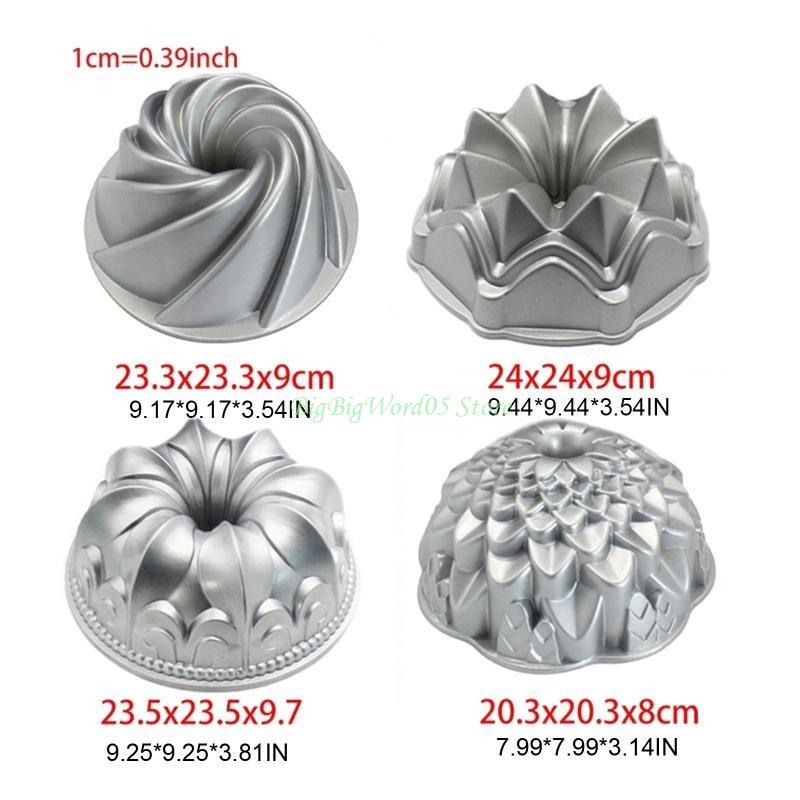 24TE Multipurpose Mold for Bunt Cake Pound-Cake Muffin or Jello Gift for Baking Lover