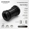 EVOSID T47 Threaded Bottom Bracket, 24/29mm for 68/86mm MTB/Road Bike, Integrated Bearings